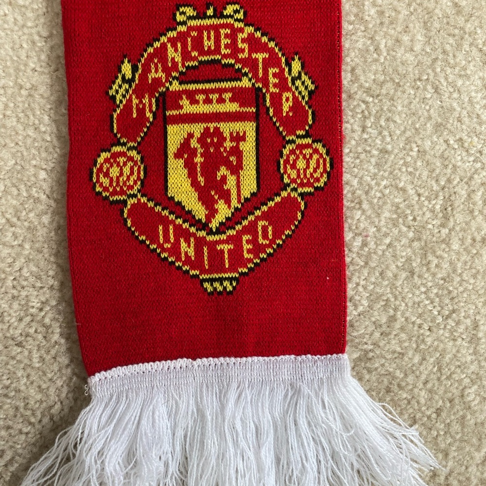 Manchester United Football Scarf